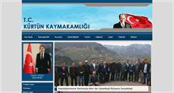 Desktop Screenshot of kurtun.gov.tr